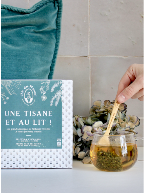 Herbal teas gift box: Une tisane et au lit !
